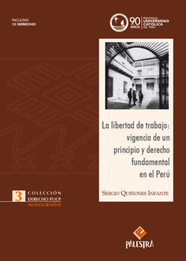 [9789972224621] LA LIBERTAD DE TRABAJO