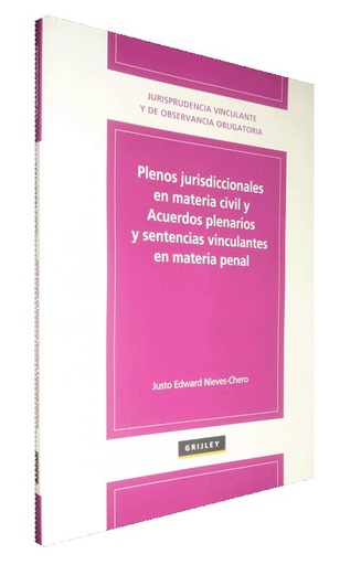 [9789972041921] PLENOS JURISDICCIONALES EN MATERIA CIVIL
