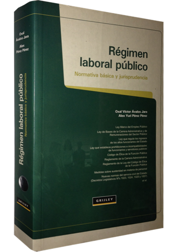 [9789972041990] RÉGIMEN LABORAL PÚBLICO