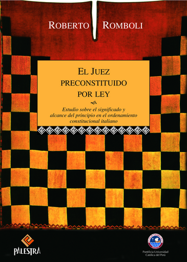 [9789972733925] EL JUEZ PRECONSTITUIDO POR LEY