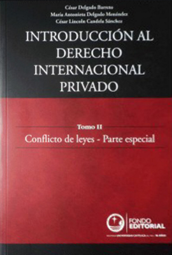 [9789972428234] INTRODUCCIÓN AL DERECHO INTERNACIONAL PRIVADO II