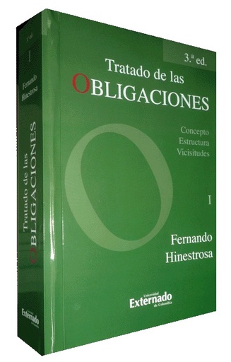 [9789587101935] TRATADO DE LAS OBLIGACIONES