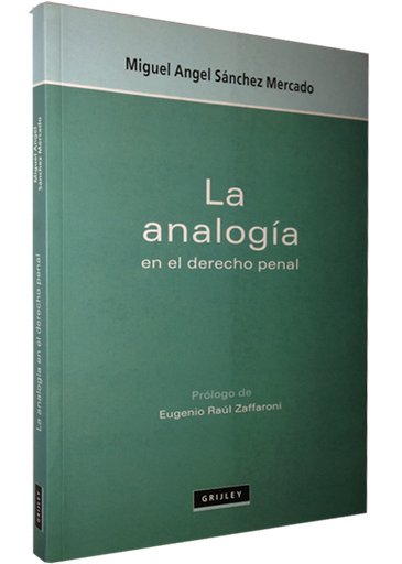 [9789972041426] LA ANALOGÍA EN EL DERECHO PENAL