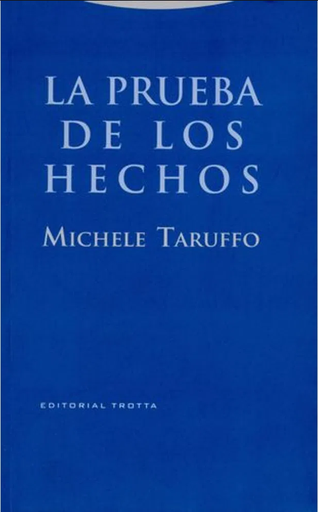 [9788481645347] LA PRUEBA DE LOS HECHOS