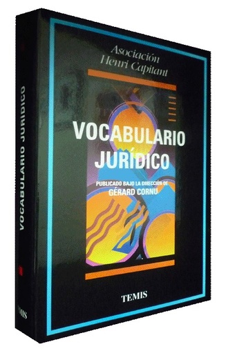 [000693] VOCABULARIO JURÍDICO