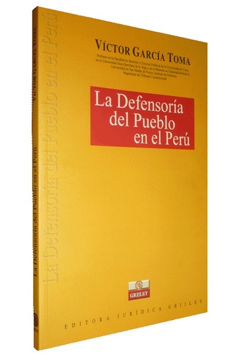 [9972040534] LA DEFENSORÍA DEL PUEBLO EN EL PERÚ