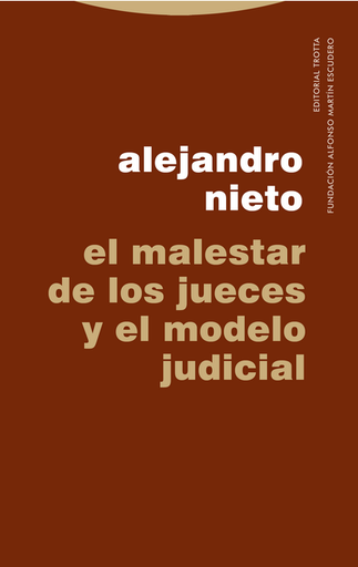[9788498791242] EL MALESTAR DE LOS JUECES Y EL MODELO JUDICIAL