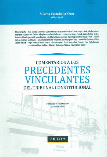 [9789972043260] COMENTARIOS A LOS PRECEDENTES VINCULANTES DEL TRIBUNAL CONSTITUCIONAL