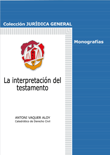[9788429015133] LA INTERPRETACIÓN DEL TESTAMENTO