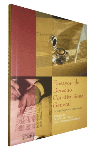 [9786034507333] ENSAYOS DE DERECHO CONSTITUCIONAL GENERAL