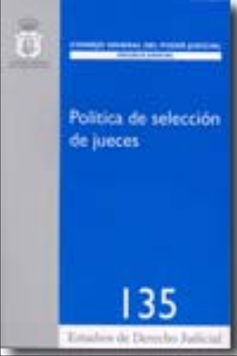 [9788496809918] POLÍTICA DE SELECCIÓN DE JUECES