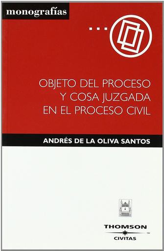 [9788447023820] OBJETO DEL PROCESO Y COSA JUZGADA EN EL PROCESO CIVIL