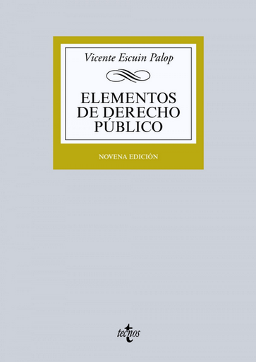 [9788430970575] ELEMENTOS DE DERECHO PÚBLICO