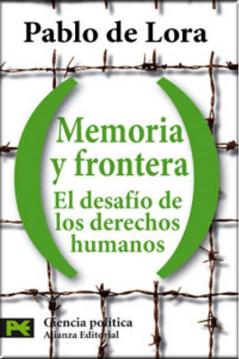 [9788420660042] MEMORIA Y FRONTERA