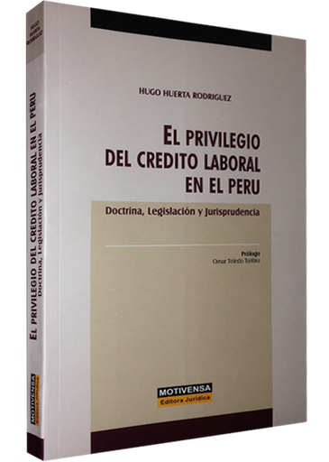 [9786124595776] EL PRIVILEGIO DEL CRÉDITO LABORAL EN EL PERÚ