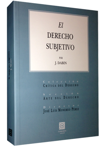 [9788498360455] EL DERECHO SUBJETIVO