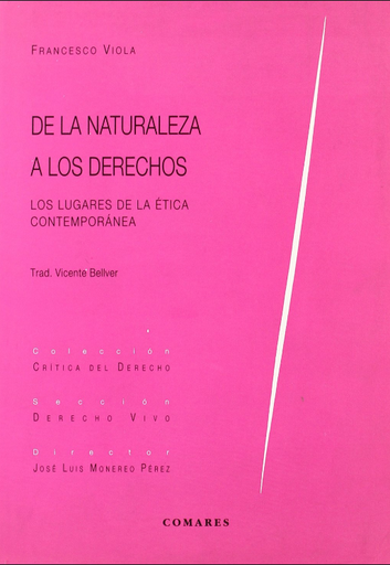 [9788481517026] DE LA NATURALEZA A LOS DERECHOS