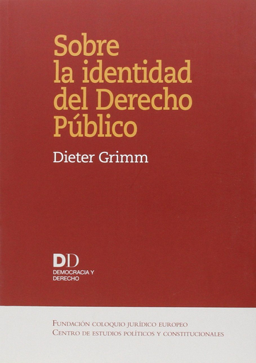 [9788425916618] SOBRE LA IDENTIDAD DEL DERECHO PÚBLICO