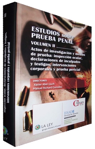 [9788481269666] ESTUDIOS SOBRE PRUEBA PENAL VOL. II