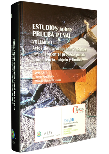 [9788481265002] ESTUDIOS SOBRE PRUEBA PENAL vol. I