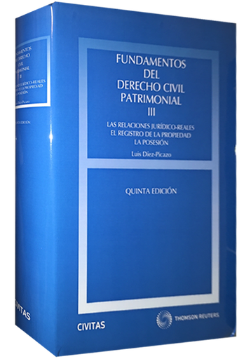 [9788447030934] FUNDAMENTOS DE DERECHO CIVIL PATRIMONIAL III