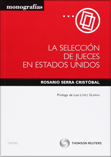 [9788447035977] LA SELECCIÓN DE JUECES EN ESTADOS UNIDOS