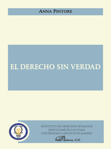 [9788497727822] EL DERECHO SIN VERDAD