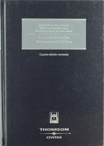 [9788447028825] CURSO DE DERECHO INTERNACIONAL PÚBLICO