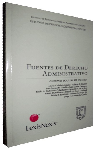 [9789875923058] FUENTES DE DERECHO ADMINISTRATIVO