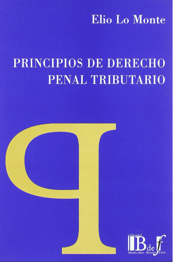 [9789974578654] PRINCIPIOS DE DERECHO PENAL TRIBUTARIO