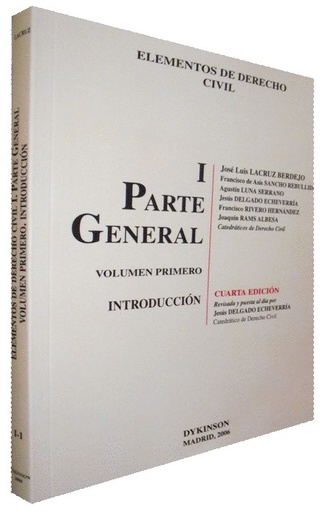 [9788490311158] ELEMENTOS DE DERECHO CIVIL (I - 1)