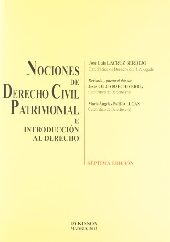 [9788490311165] NOCIONES DE DERECHO CIVIL PATRIMONIAL
