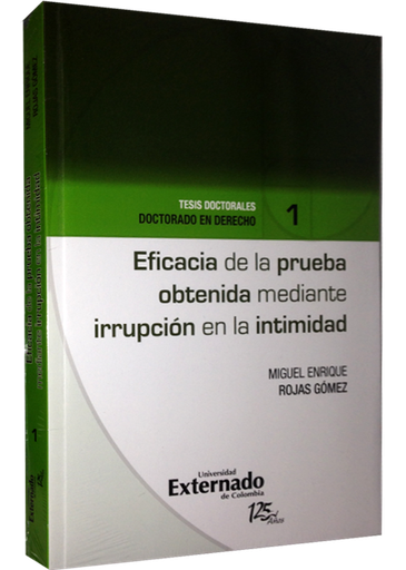 [9789587107234] EFICACIA DE LA PRUEBA OBTENIDA MEDIANTE IRRUPCIÓN EN LA INTIMIDAD