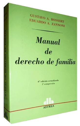 [9789505086535] MANUAL DE DERECHO DE FAMILIA