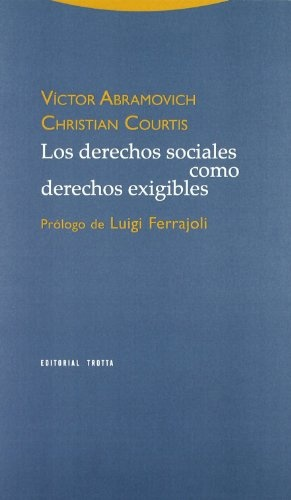 [9788481645071] LOS DERECHOS SOCIALES COMO DERECHOS EXIGIBLES