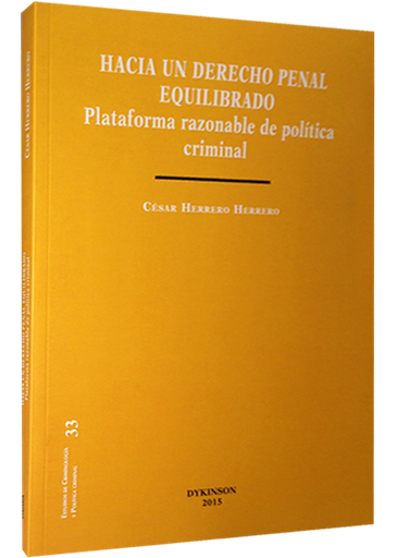 [9788490852750] HACIA UN DERECHO PENAL EQUILIBRADO