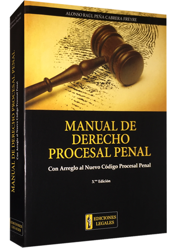[9786123024932] MANUAL DE DERECHO PROCESAL PENAL