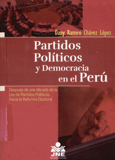 [9786124200502] PARTIDOS POLÍTICOS Y DEMOCRACIA EN EL PERÚ