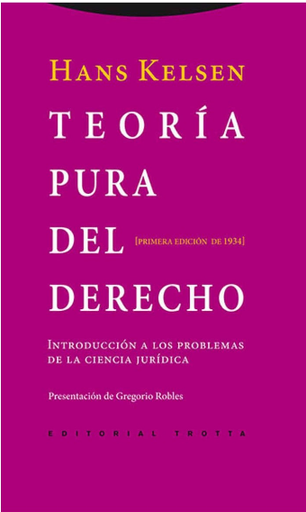 [9788498792355] TEORÍA PURA DEL DERECHO