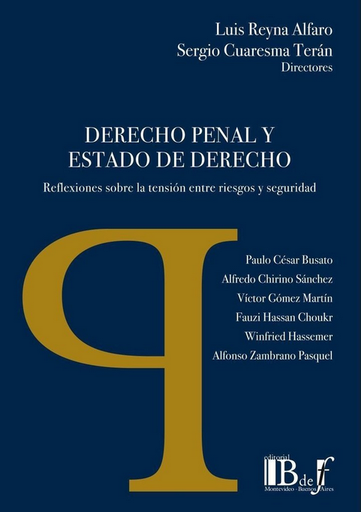 [9789974676046] DERECHO PENAL Y ESTADO DE DERECHO