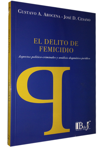 [9789974708181] EL DELITO DE FEMINICIDIO