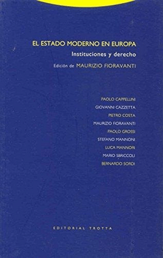 [9788481646603] EL ESTADO MODERNO EN EUROPA