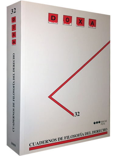 [1000000010806] DOXA, CUADERNOS DE FILOSOFÍA DEL DERECHO N° 32
