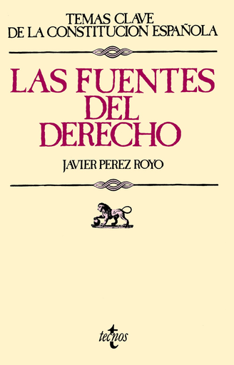 [9788430945269] LAS FUENTES DEL DERECHO