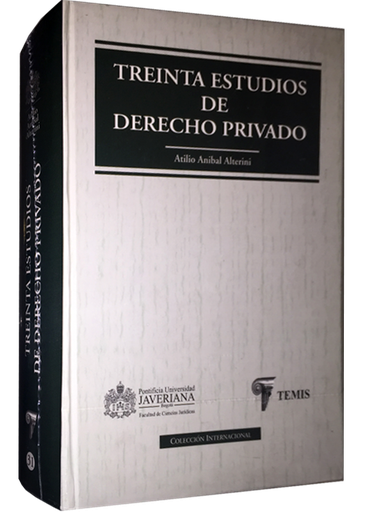 [9789583508301] TREINTA ESTUDIOS DE DERECHO PRIVADO