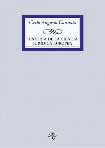 [9788430929269] HISTORIA DE LA CIENCIA JURÍDICA EUROPEA