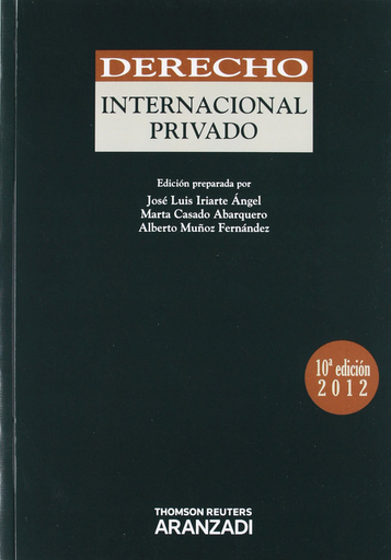 [9788490140482] DERECHO INTERNACIONAL PRIVADO