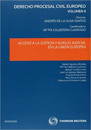 [9788499038162] ACCESO A LA JUSTICIA Y AUXILIO JUDICIAL EN LA UNIÓN EUROPEA