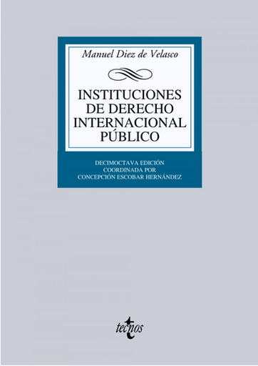 [9788430953417] INSTITUCIONES DE DERECHO INTERNACIONAL PÚBLICO