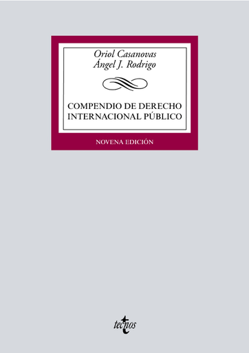 [9788430982516] COMPENDIO DE DERECHO INTERNACIONAL PÚBLICO